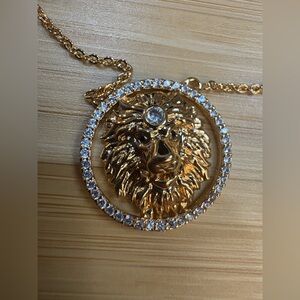 New‎ 18k Gold plated Pendant Necklace 18"